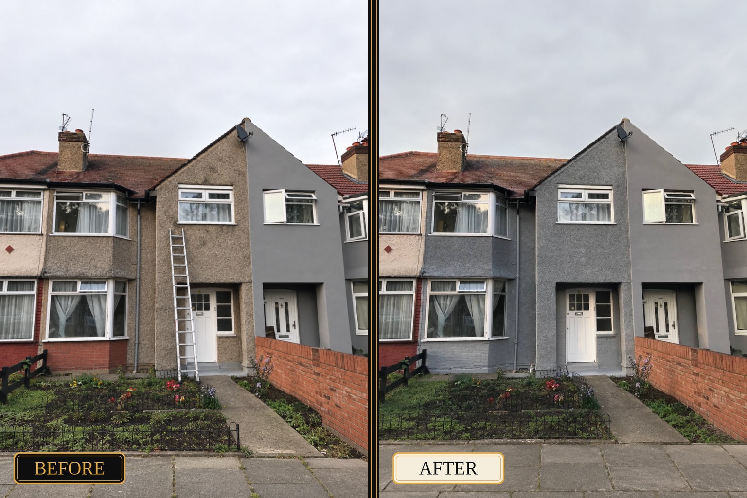 Commercial interior painting in progress — West London